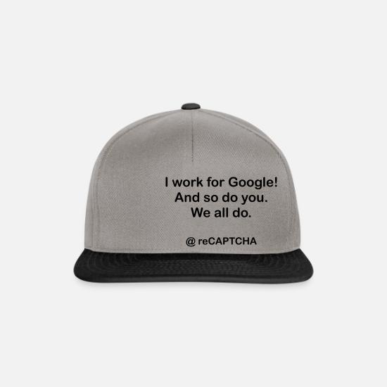Google worker' Snapback Cap | Spreadshirt